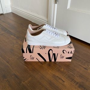 Stuart Weitzman Limited Edition White Sneaker